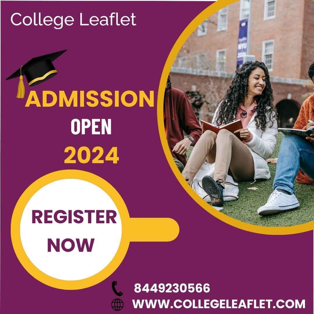 College Leaflet Admission Open Banner